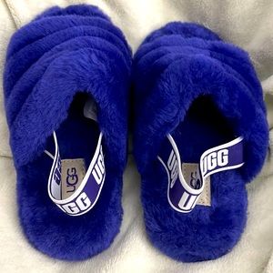UGG Fluff Yeah Slide Purple. Size 13. Worn 2-3 times with Box.